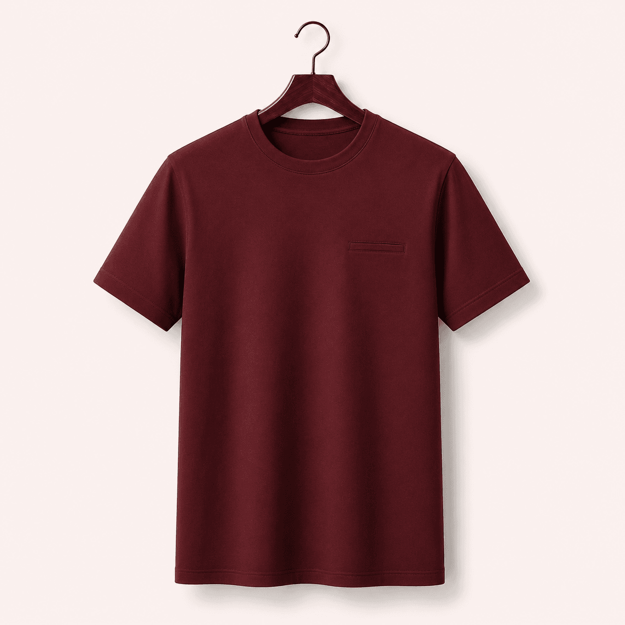 Premium Cotton Crew Neck T-Shirt for Men - Image 1 of 2