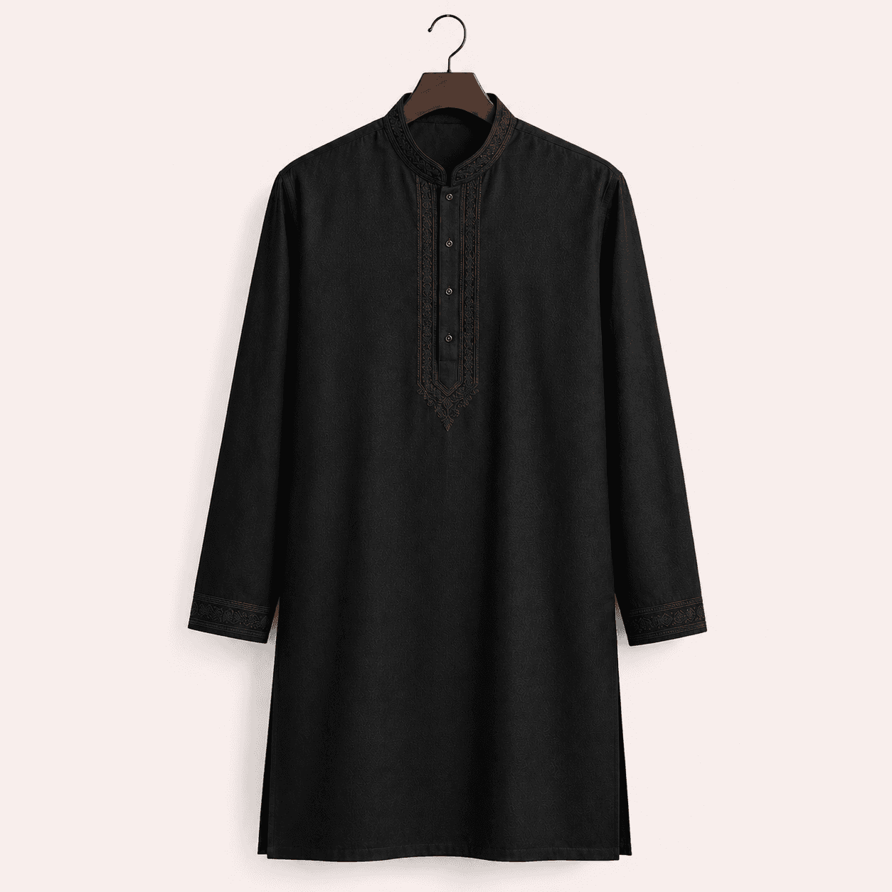 Men’s Premium Embroidered Panjabi - Image 1 of 2