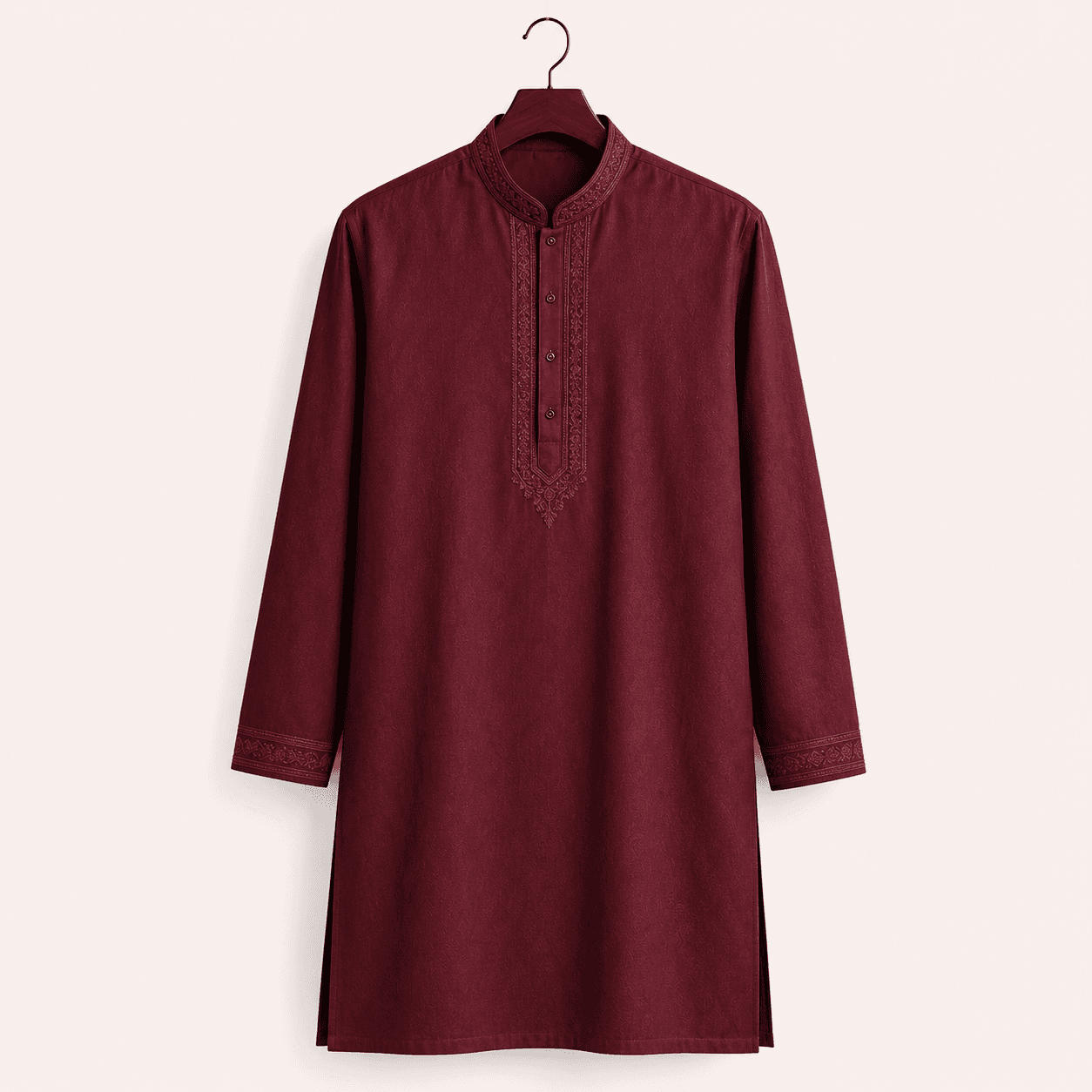 Men’s Premium Embroidered Panjabi thumbnail 2